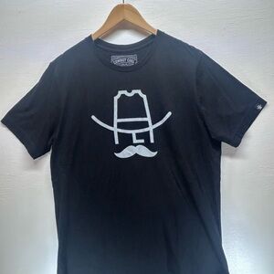 Black Cowboy Cool Graphic T-Shirt